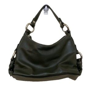 Tommy Hilfiger Purse Micro Mini Shoulder Bag Vintage 90s Y2k Army Green Leather